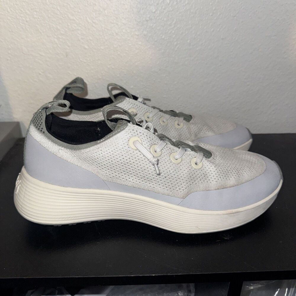 Allbirds White/Brown Men's Size 9.5 Tree Runner Go Utility Shoe